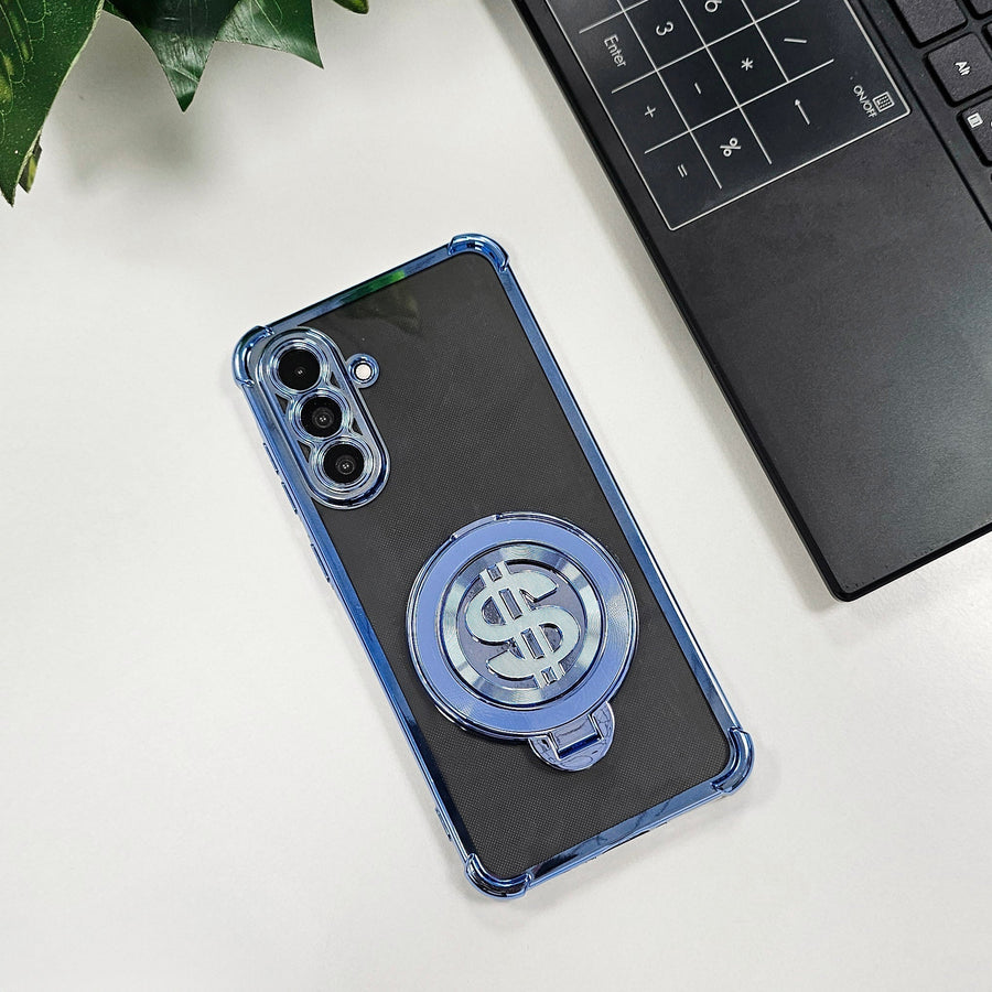 Samsung Galaxy A17 5G Four Corner Airbags 100% Original Astro Money Magnet Rotating Dollar Case
