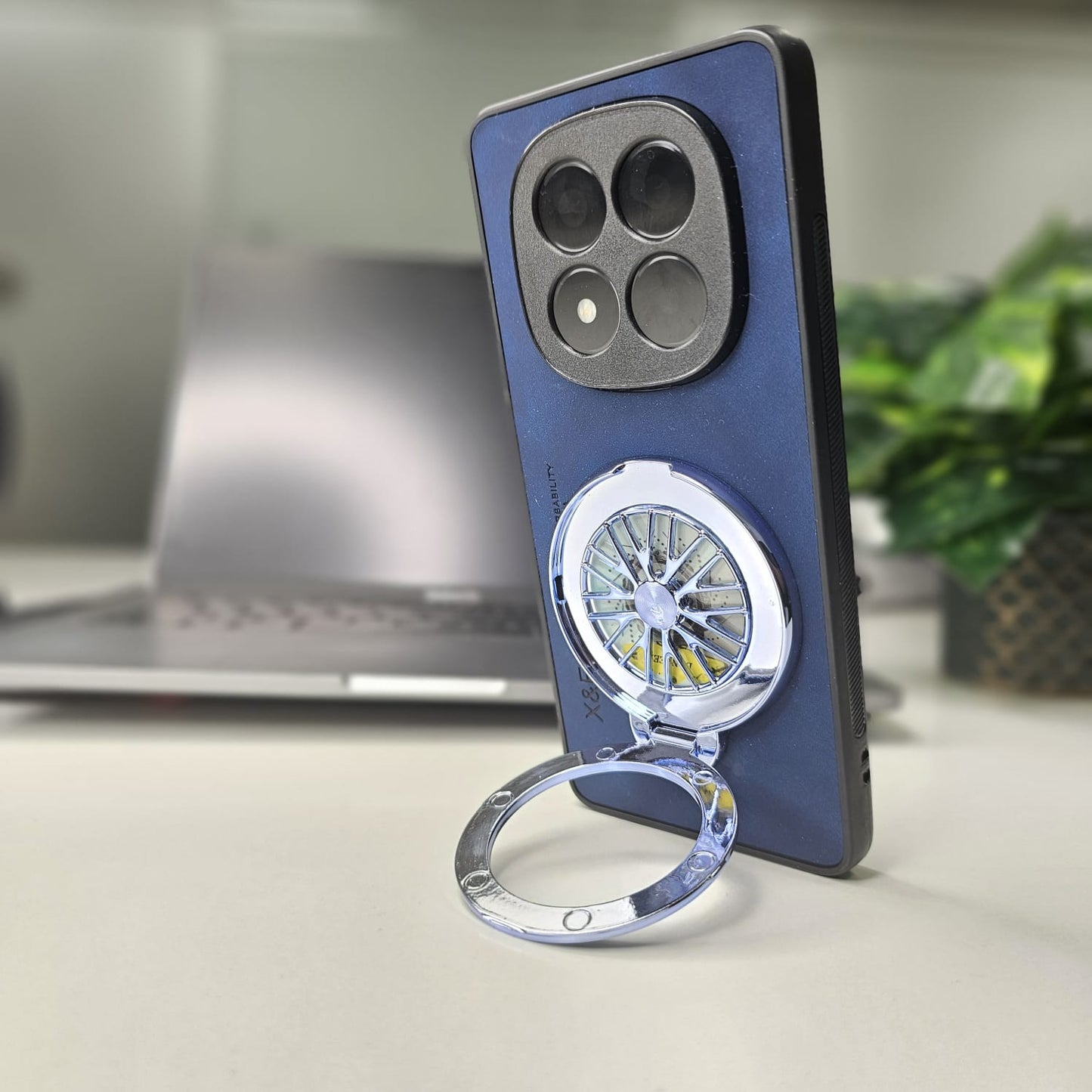 Redmi Note 14 Pro+ 5G Best Selling Stress Buster Wheel Comfortable Touch Sheepskin Scratch Resistant Back Case