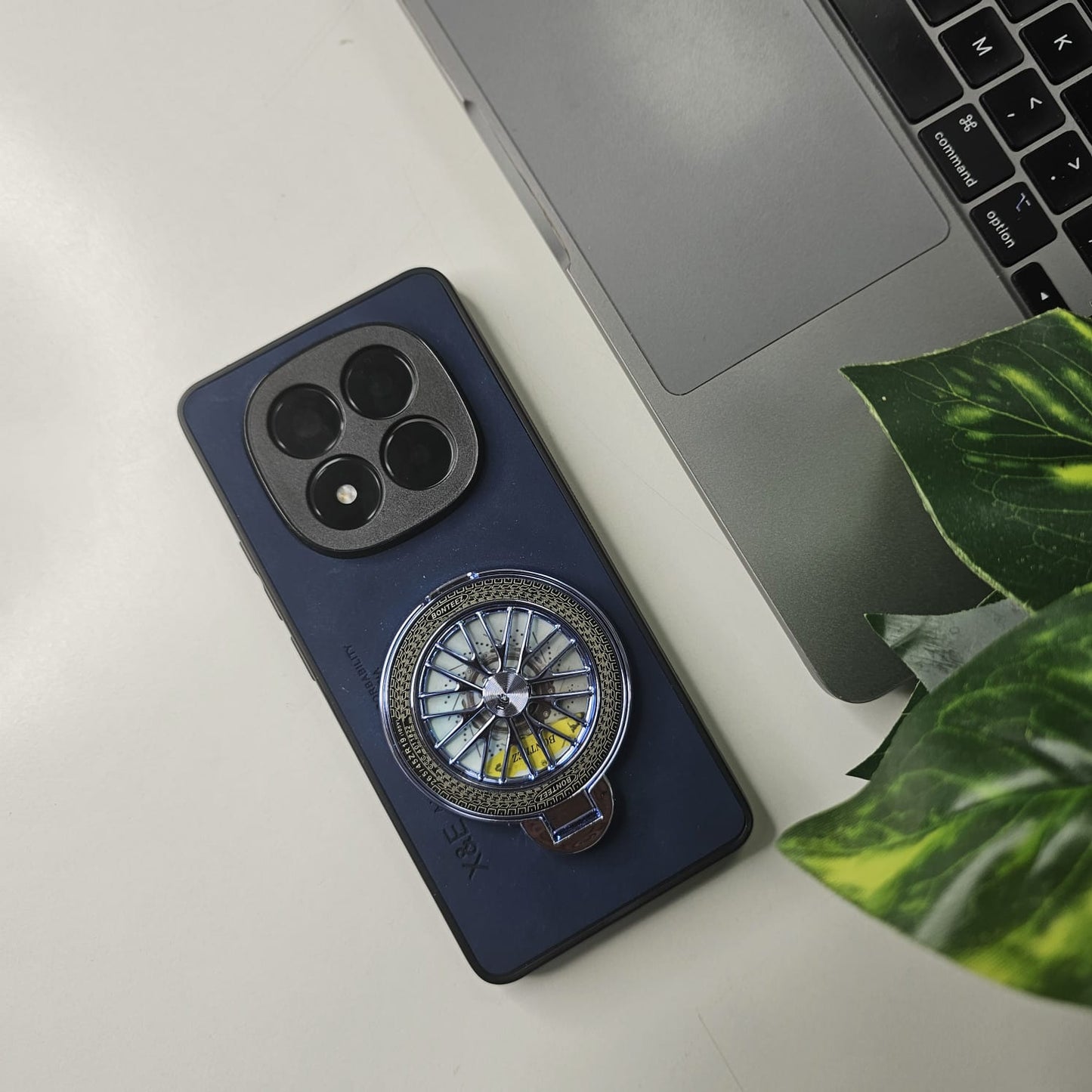 Redmi Note 14 Pro+ 5G Best Selling Stress Buster Wheel Comfortable Touch Sheepskin Scratch Resistant Back Case