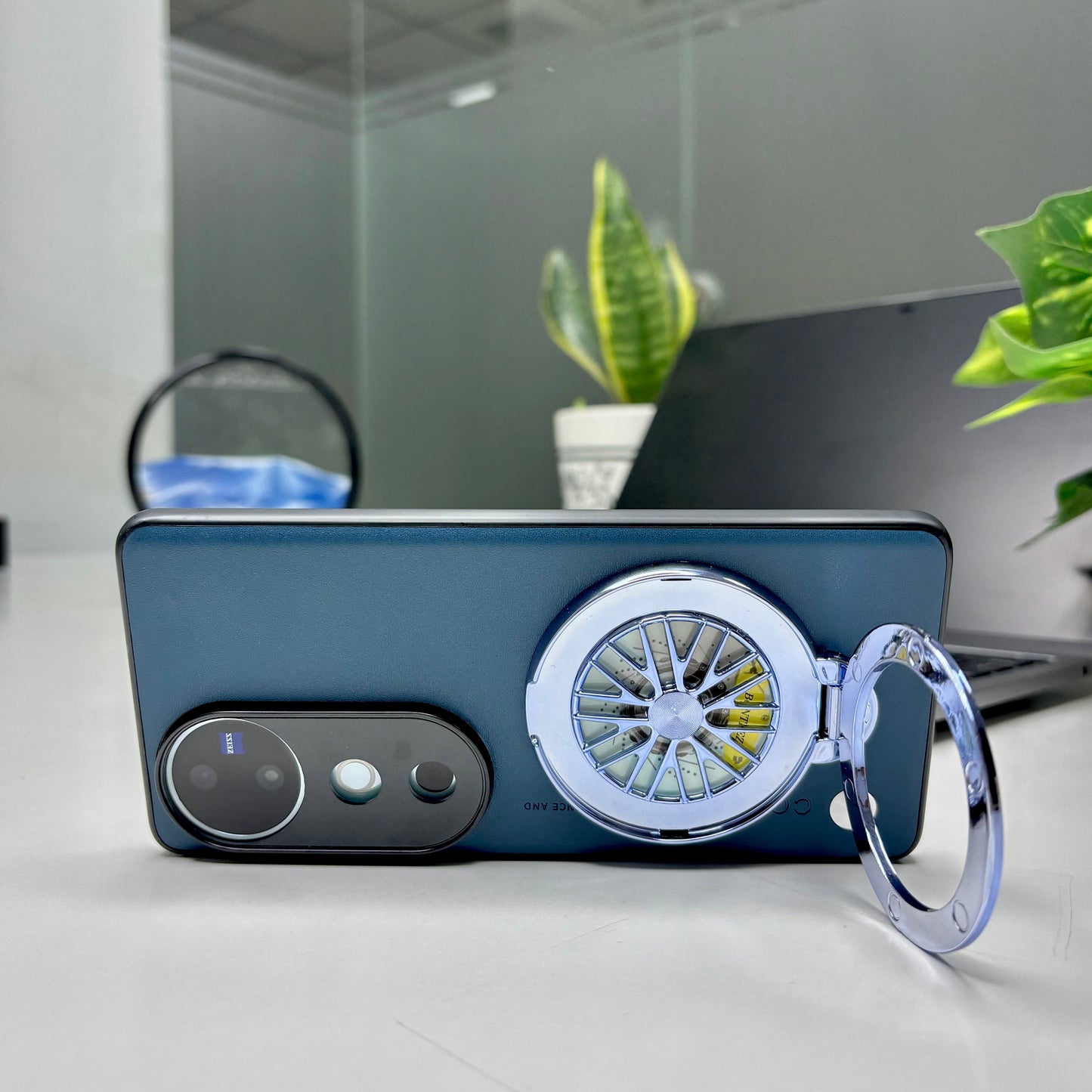 Vivo V40 Pro 5G Best Selling Stress Buster Wheel Soft Vegan Scratch Resistant Back Case