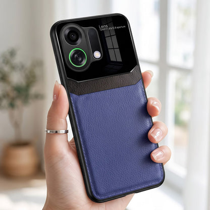 Oppo k13 Turbo 5G Premium Leather Lens Protective Case