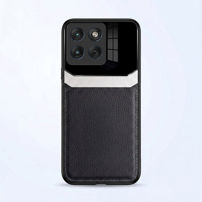 Motorola Edge 70 Fusion 5G Premium Leather Lens Protective Case