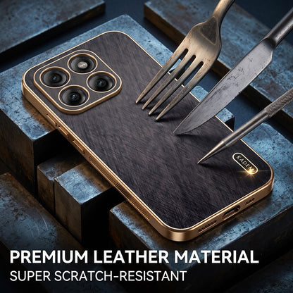 Motorola Edge 60 Pro 5G Premium Electroplated Frame Gold Thread Pattern Soft Case