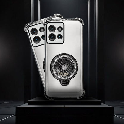 Motorola Edge 50 5G Premium Stress Buster Wheel Rotating Shockproof Airbags Case