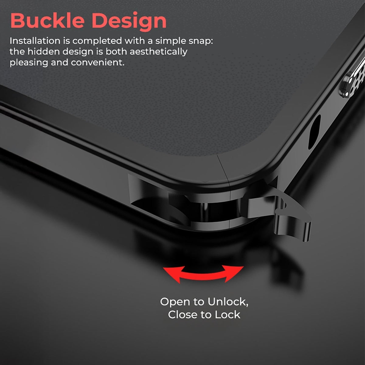 Motorola Edge 70 5G Premium Metal Frame Case