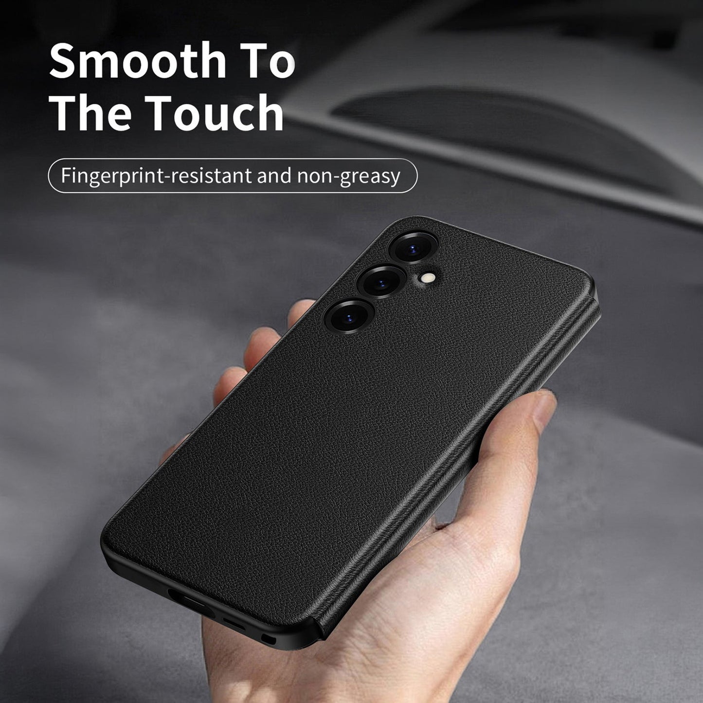 Samsung Galaxy A56 5G Smart Side Window Flip Leather Case
