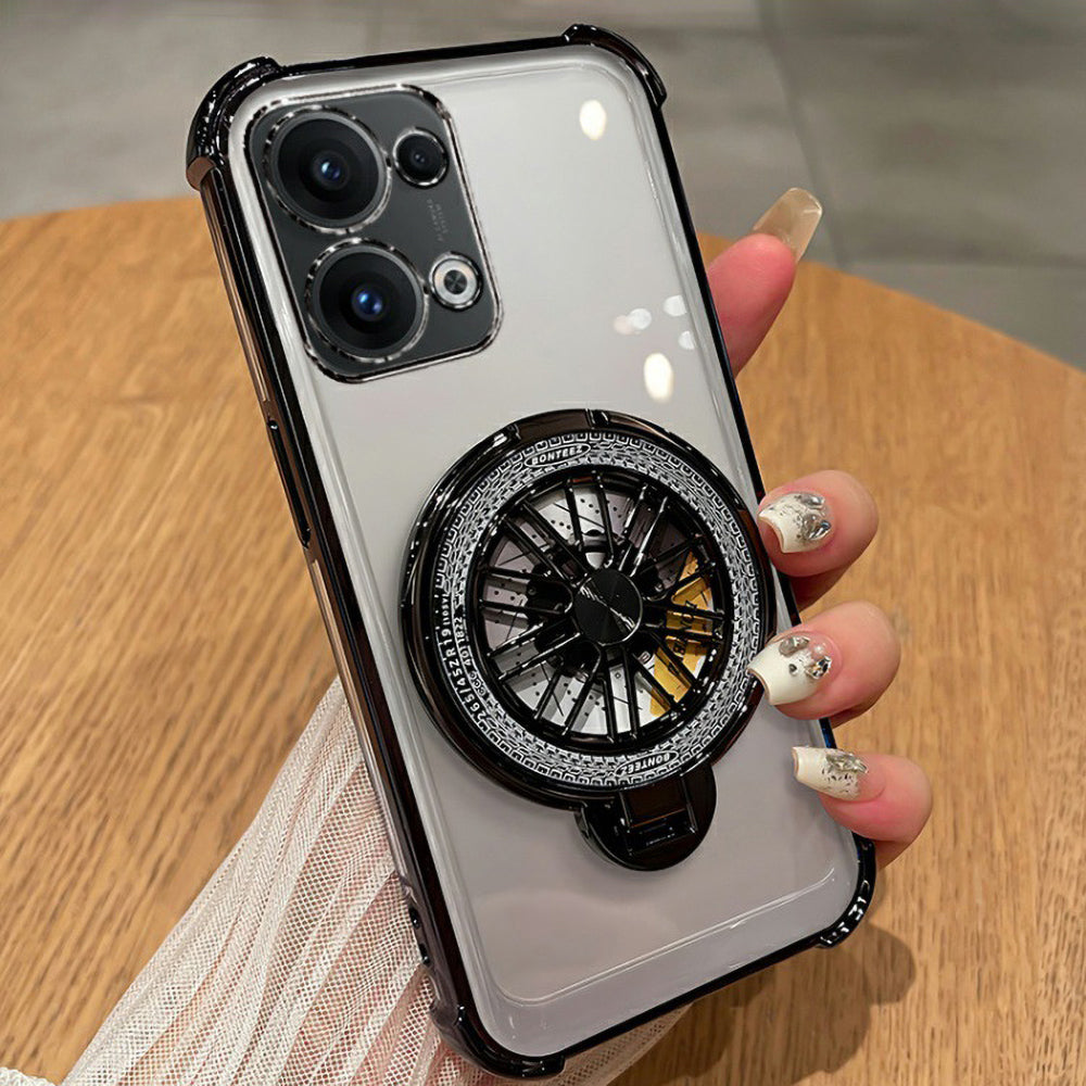 Oppo Reno13 5G Premium Stress Buster Wheel Rotating Shockproof Airbags Case