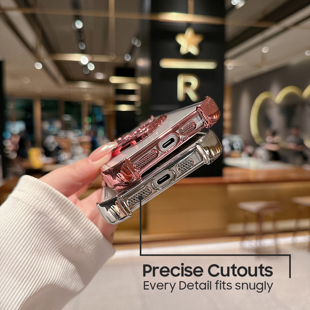 Oppo Reno 12 Pro 5G Premium Stress Buster Wheel Rotating Shockproof Airbags Case