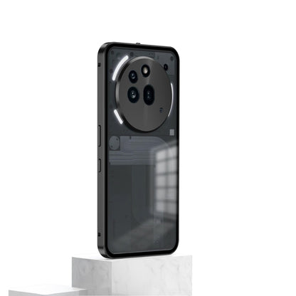 Nothing Phone 3a Pro 5G Aluminium Metal Bumper Shield Transparent Back Case
