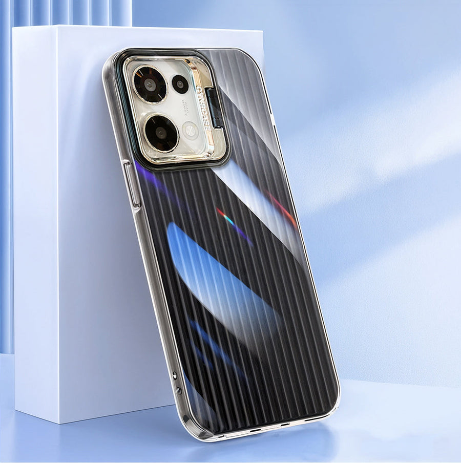 Oppo Reno 13 5G Luxury Dual Layer Hybrid Camera Ring Stand Case