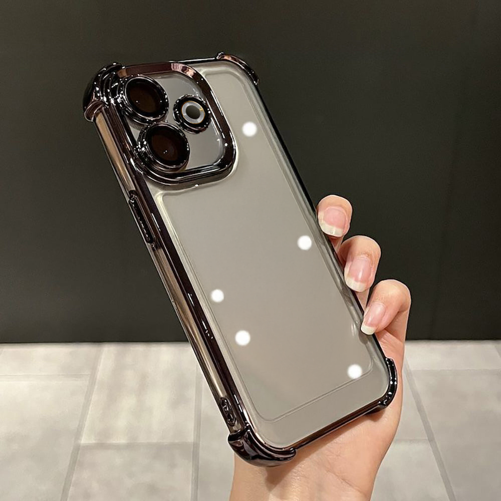 Oppo A5 Pro 5G Transparent Shockproof Case With Airbag Corners