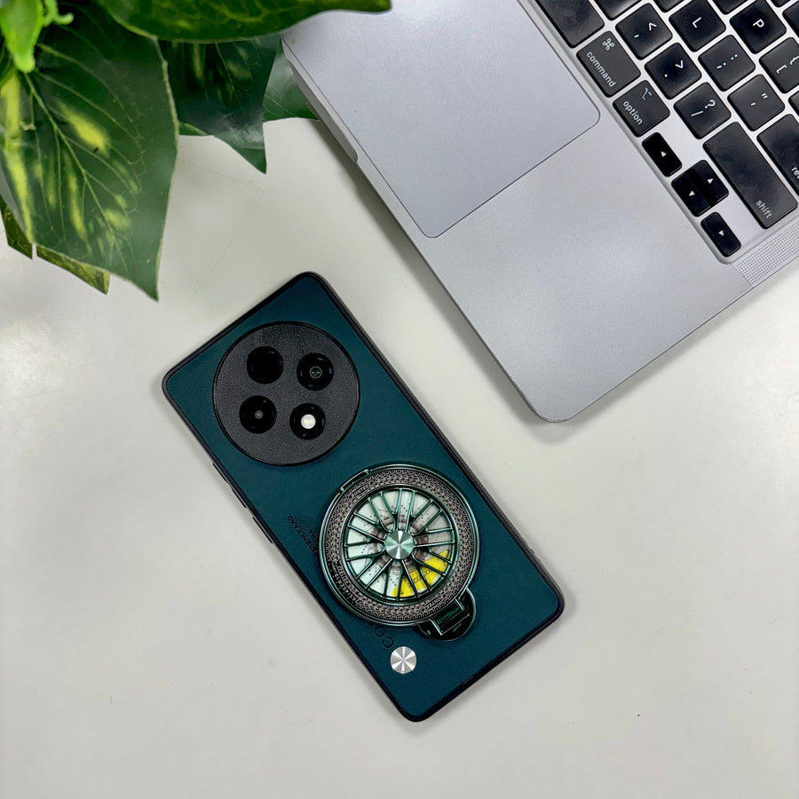 Oppo F27 Pro 5G Stress Buster Wheel Soft Vegan Scratch Resistant Back Case