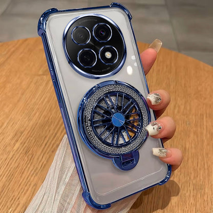 Oppo F29 Pro 5G Premium Stress Buster Wheel Rotating Shockproof Airbags Case