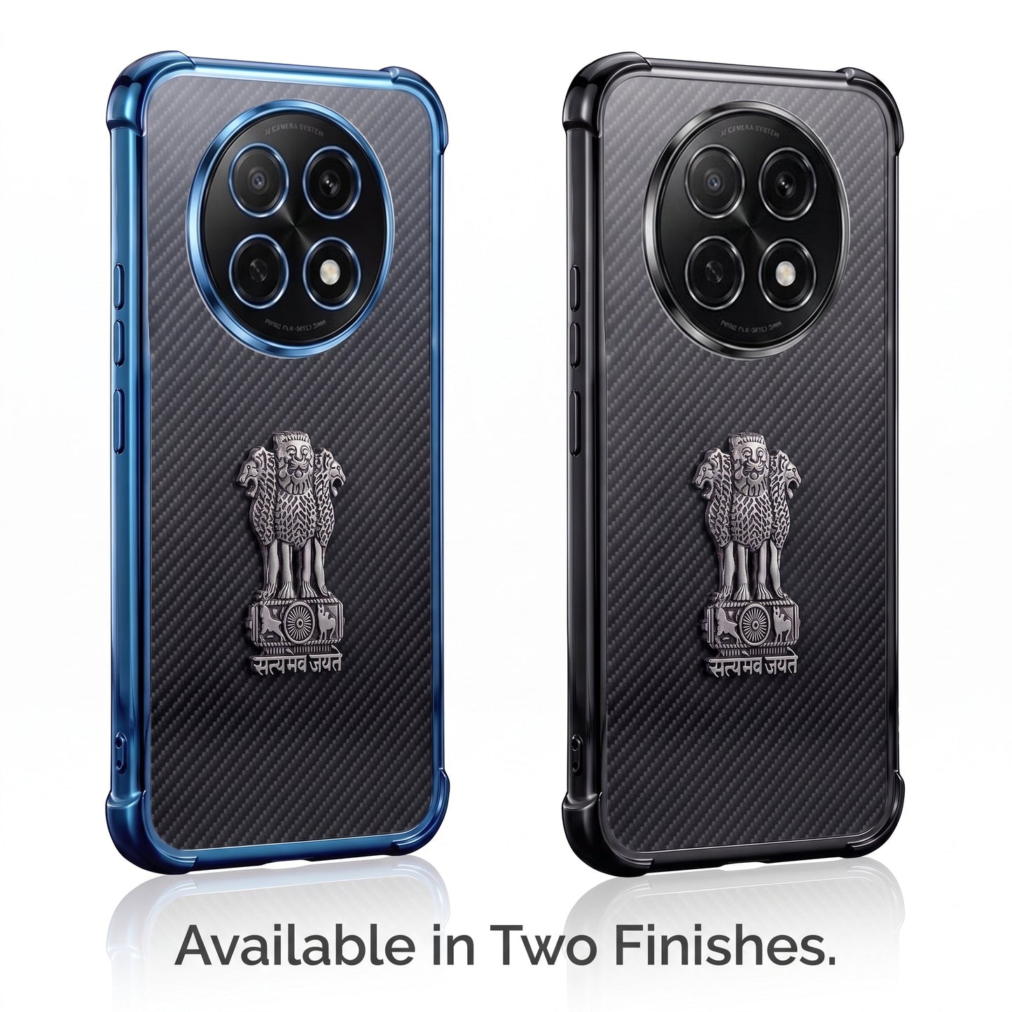 Oppo F29 Pro 5G Satyamev Jayate 3D Metal Emblem Back Case