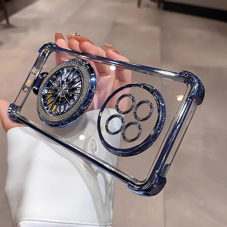 Oppo F31 Pro+ 5G Premium Stress Buster Wheel Rotating Shockproof Airbags Case