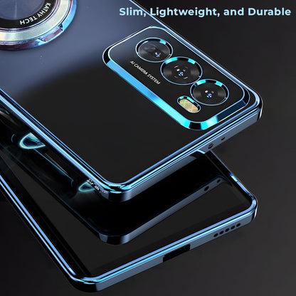 Oppo Reno 12 Pro 5G Magnifier Electroplating Case