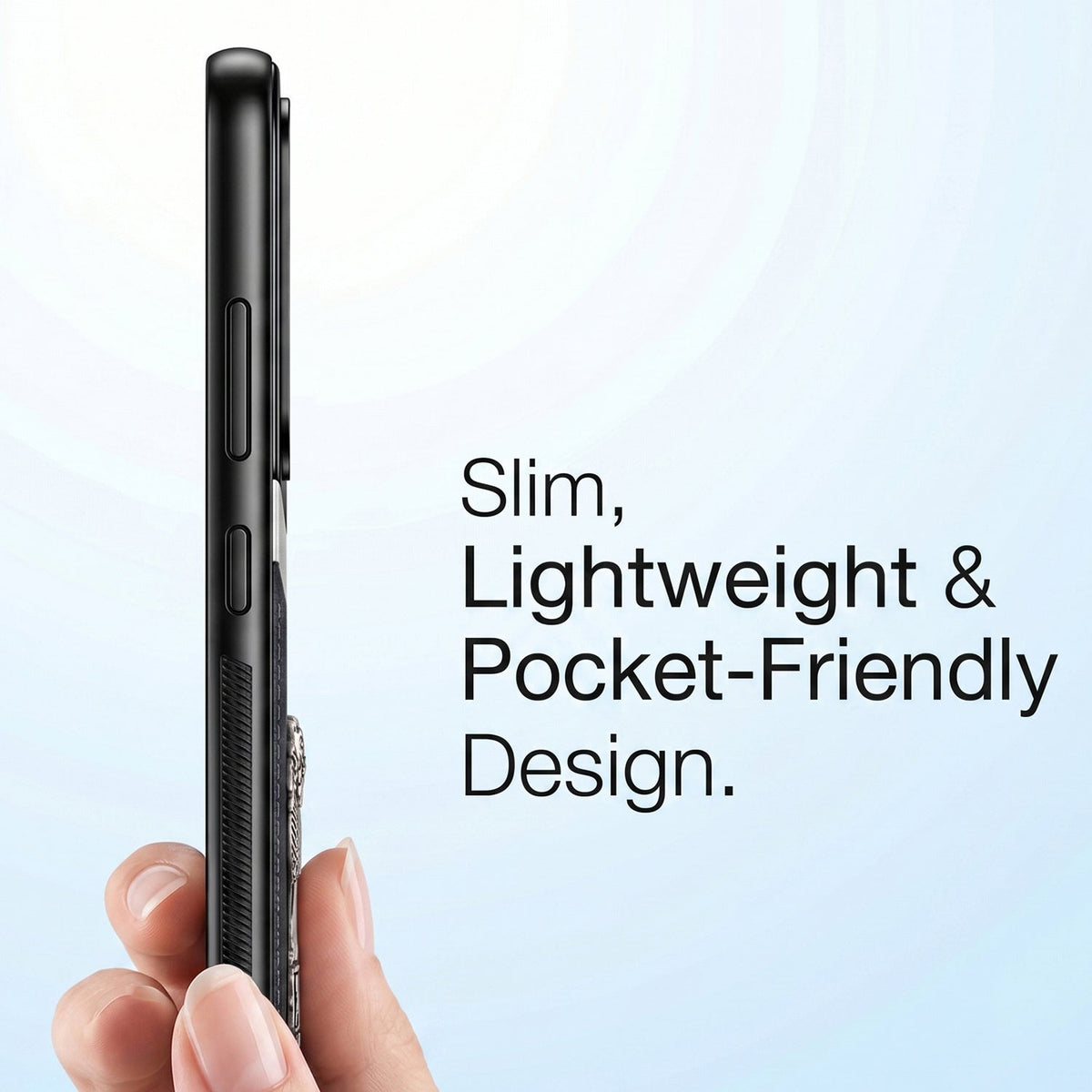 Oppo Reno 14 Pro 5G Satyamev Jayate 3D Metal Leather Back Case