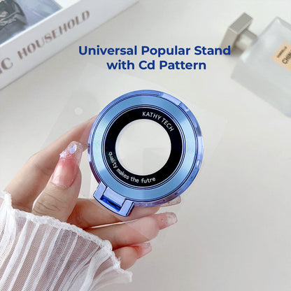 Oppo Reno 15 Pro Mini 5G Original Luxury Magnifier Ring Stand Shockproof Airbags Corner Case