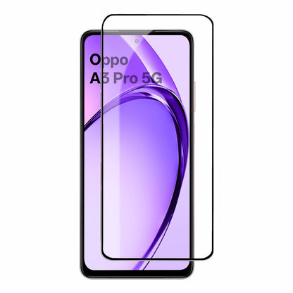 Oppo A3 Pro 5G Triangle Pattern Matte Back Shockproof Case