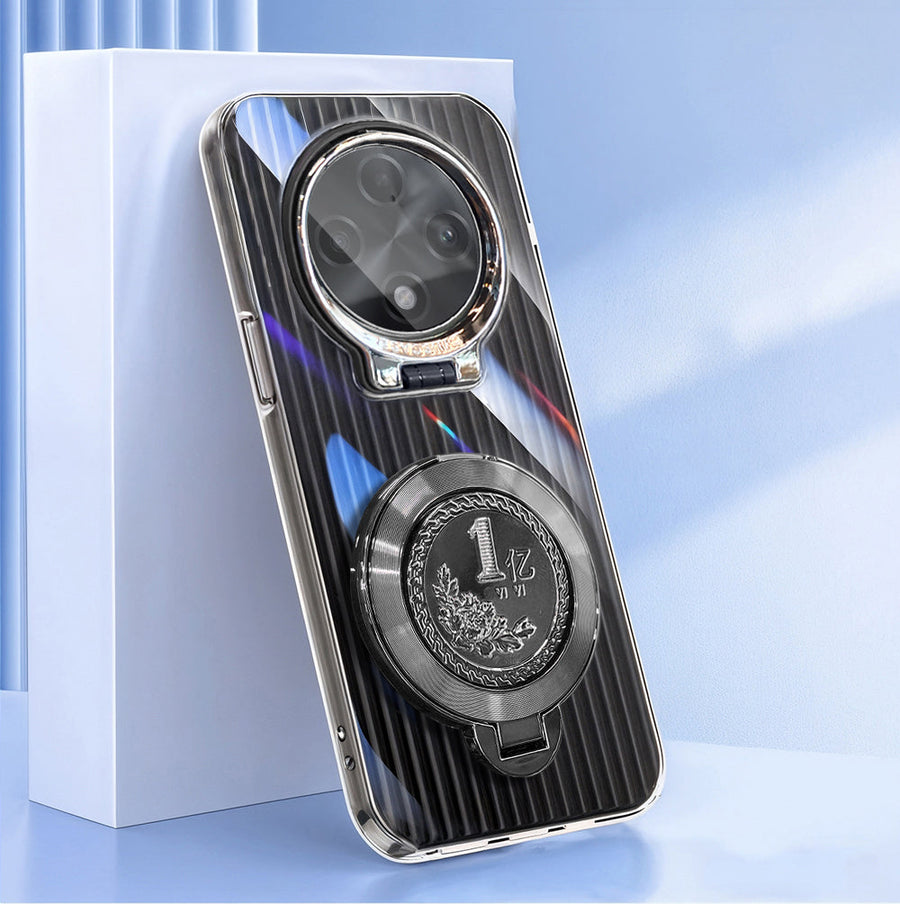 Oppo F27 Pro+ 5G Luxury Dual Layer Hybrid Camera Billion Wheel Rotating Case
