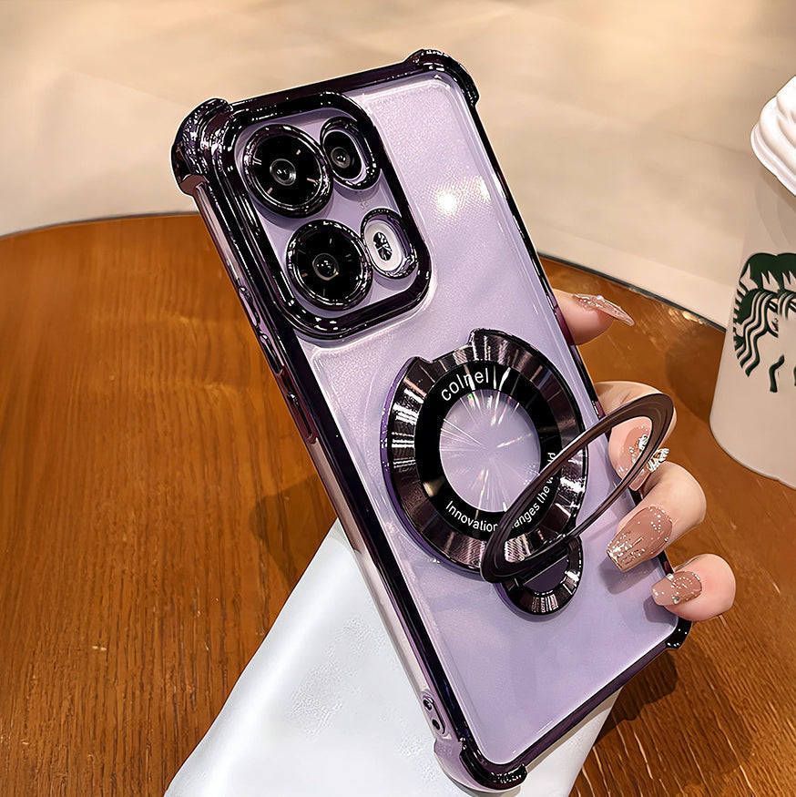 Durable Oppo_F31 5G back cover with magnifier ring