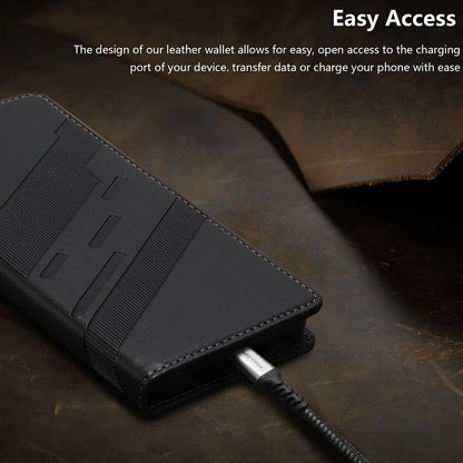 Elegant embossed leather wallet cover for Oppo Reno13 5G
