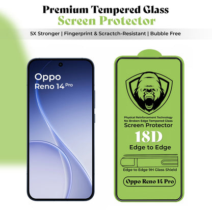 Oppo Reno 14 Pro 5G Luxury Four Corner Invincible Bracket Ring Stand Case