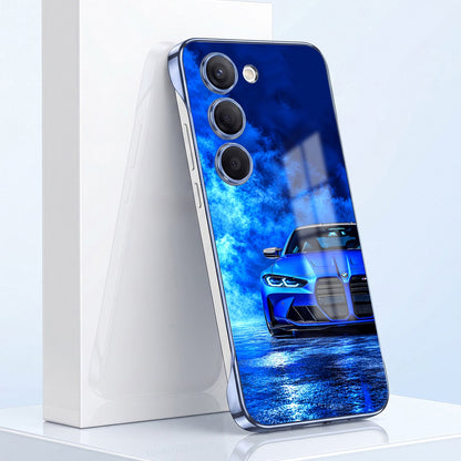 Samsung Galaxy S23+ 5G BMW Blue Printed  Frameless Back Case