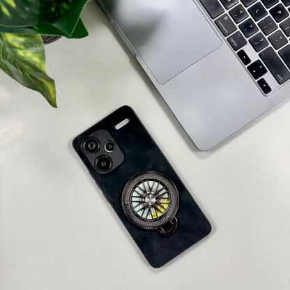 Redmi Note 13 Pro+ 5G Best Selling Stress Buster Wheel Comfortable Touch Sheepskin Scratch Resistant Back Case
