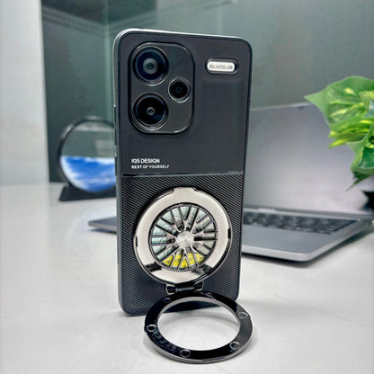 Redmi Note 13 Pro+ 5G Best Selling Stress Buster Wheel Hybrid Scratch Resistant Back Case