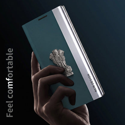 Oppo Reno 15 5G Satyamev Jayate Flip Leather Case