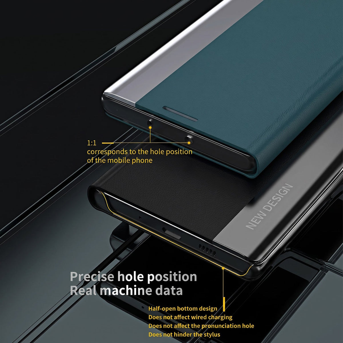 Motorola Edge 60 Pro 5G Flip Leather Case