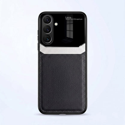 Samsung Galaxy A37 5G Premium Leather Lens Protective Case