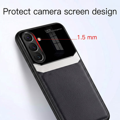 Samsung Galaxy A37 5G Premium Leather Lens Protective Case