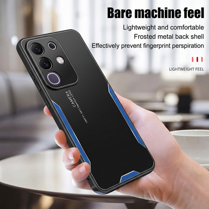 Vivo T4x 5G Luxury Metal Lightweight Back Cover