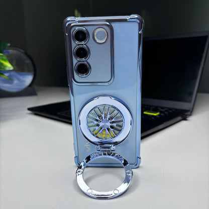 Vivo V27/V27 Pro 5G Premium Stress Buster Wheel Rotating Shockproof Airbags Case