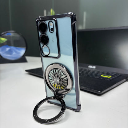 Vivo V29/V29 Pro 5G Premium Stress Buster Wheel Rotating Shockproof Airbags Case