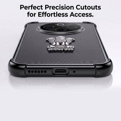 Vivo T4 5G Satyamev Jayate 3D Metal Emblem Back Case