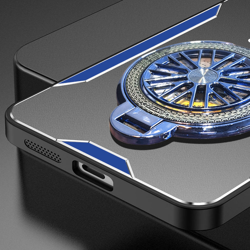 Vivo V50 5G Metal Wheel Back Case