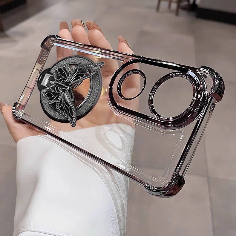 Vivo V50 5G Premium Butterfly Stand Airbags Case