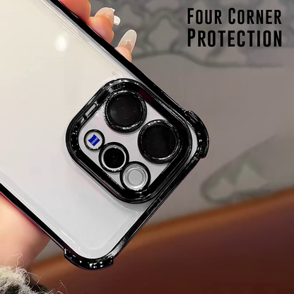 Vivo V70 5G Transparent Shockproof Case With Airbag Corners