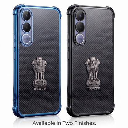 Vivo V70 FE 5G Satyamev Jayate 3D Metal Emblem Back Case