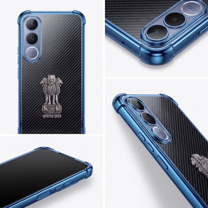 Vivo V70 FE 5G Satyamev Jayate 3D Metal Emblem Back Case