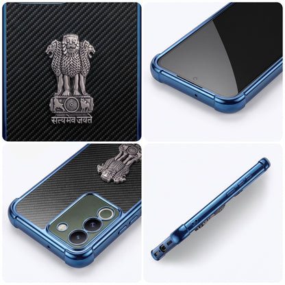 Vivo Y200 5G Satyamev Jayate 3D Metal Emblem Back Case
