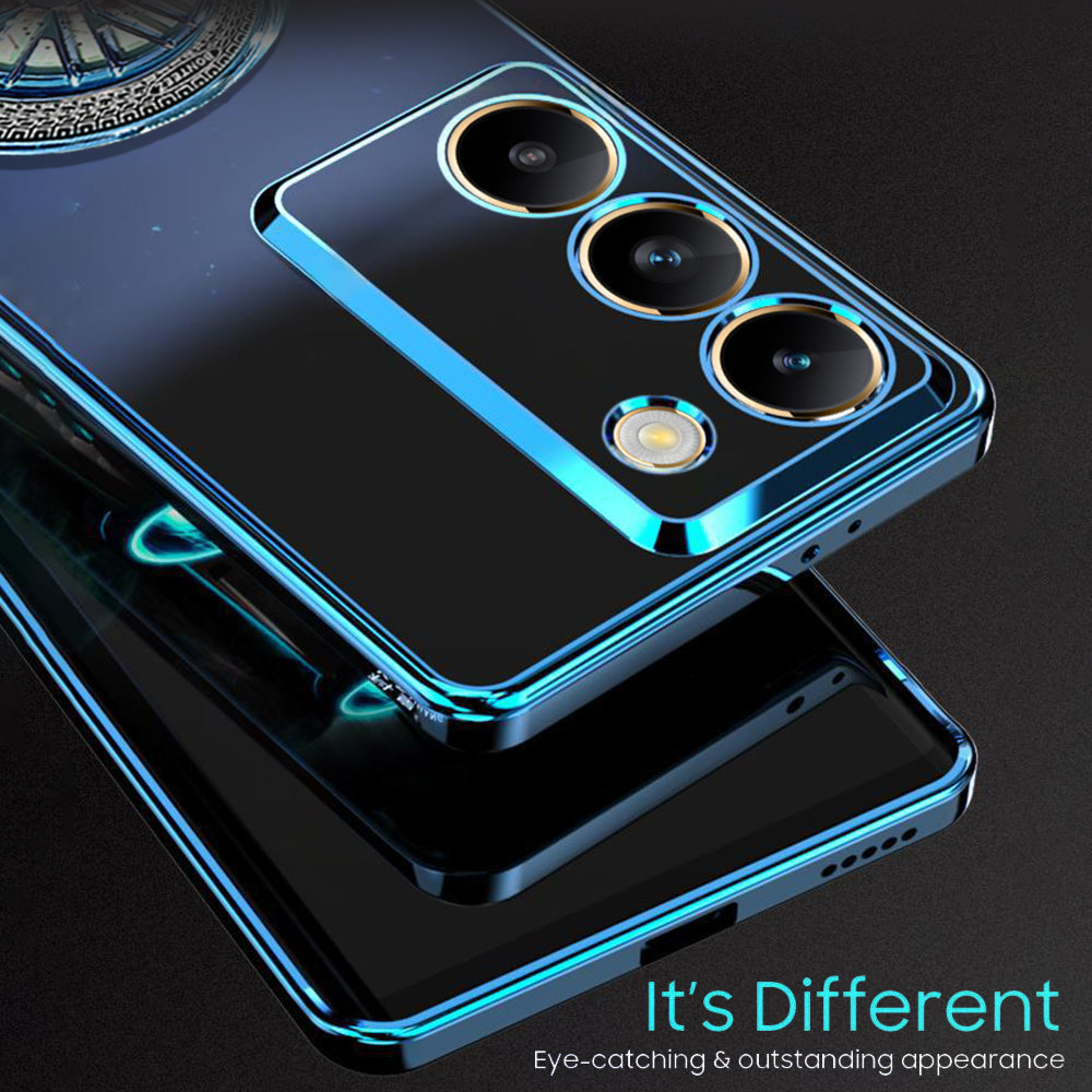 Vivo Y200e 5G Ferrari Wheel Electroplating Case