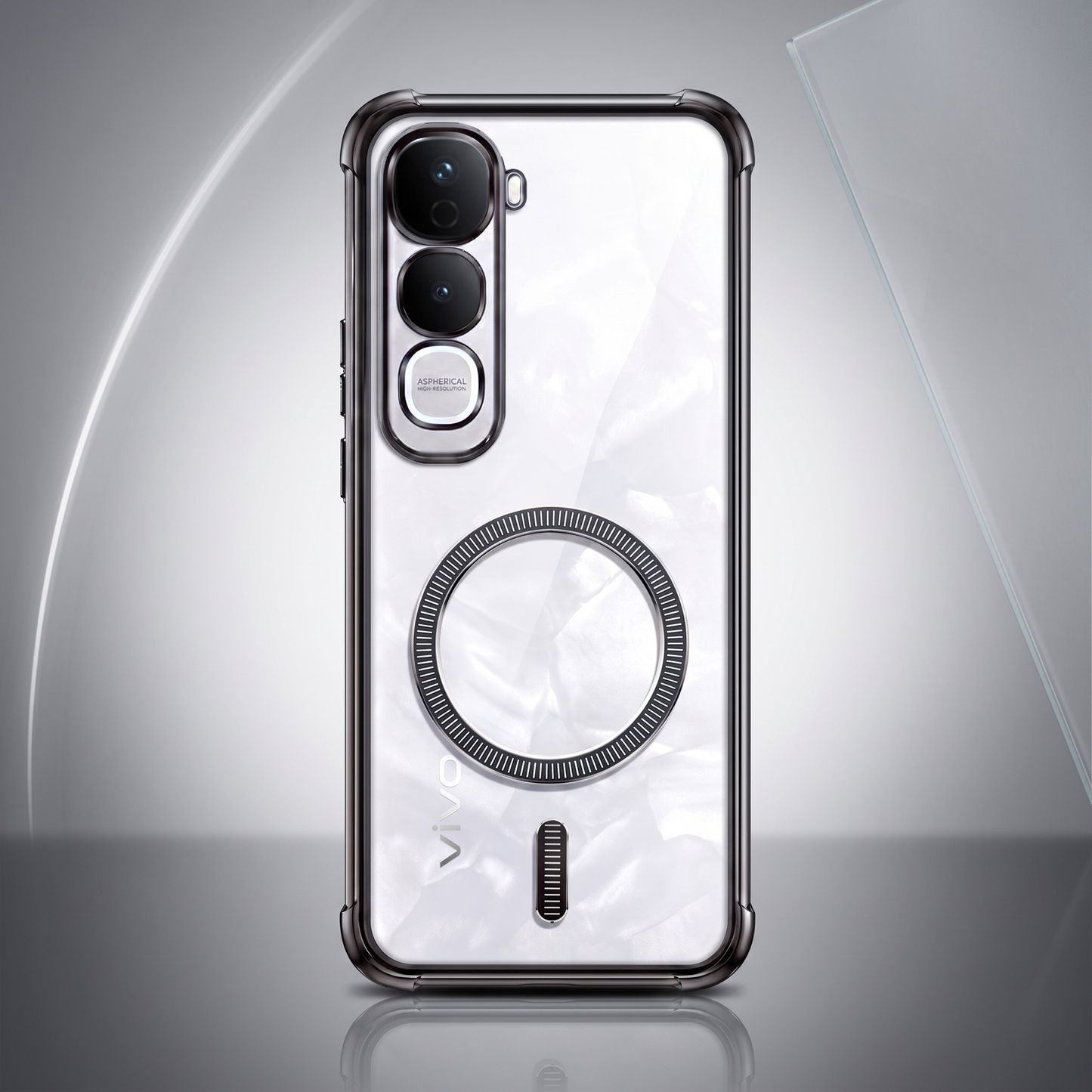 Vivo Y400 Pro 5G Luxury Airbags back Case 