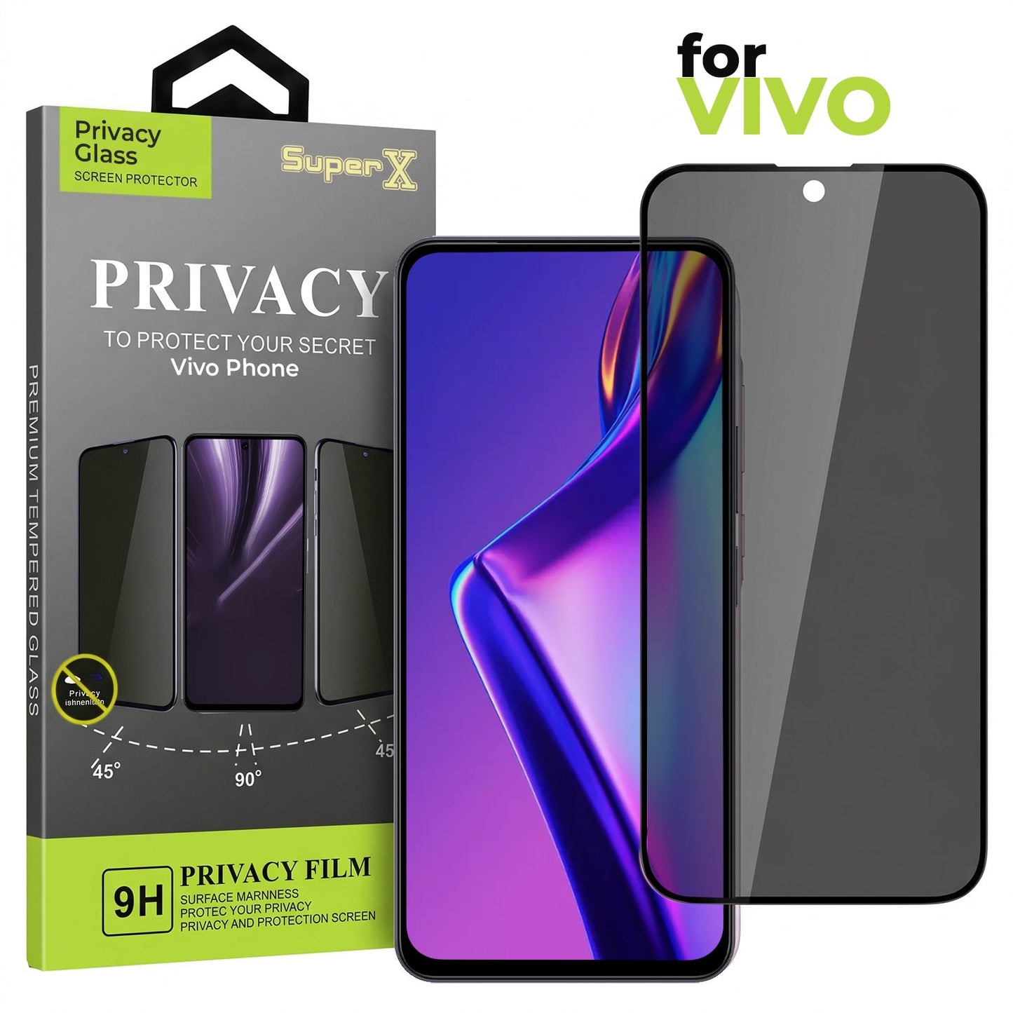 Vivo V70 5G Original Luxury Magnifier Ring Stand Shockproof Airbags Corner Case