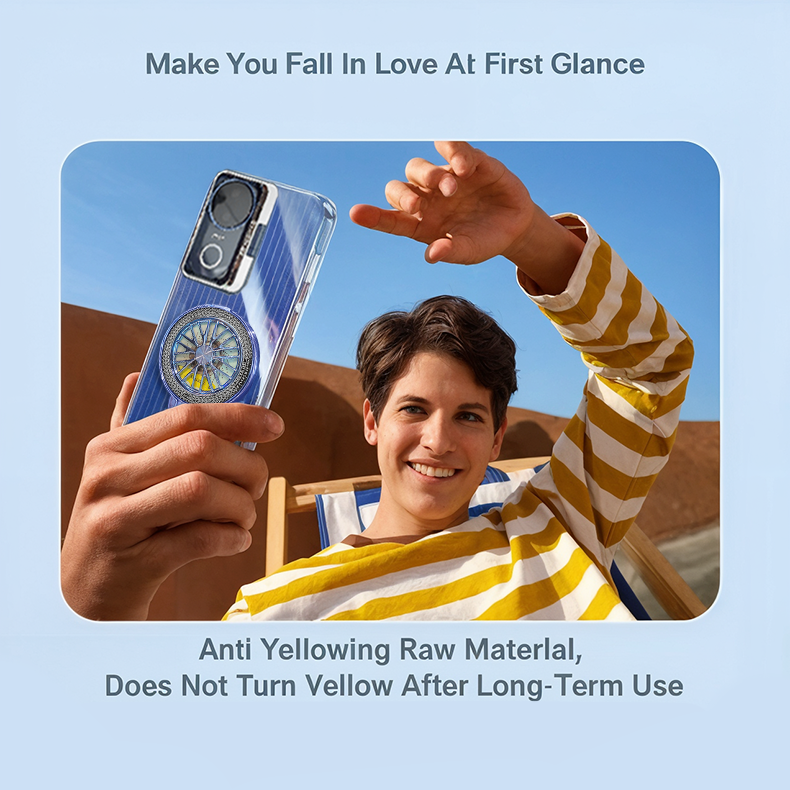 Dual-layer phone cover for Vivo V50 Pro