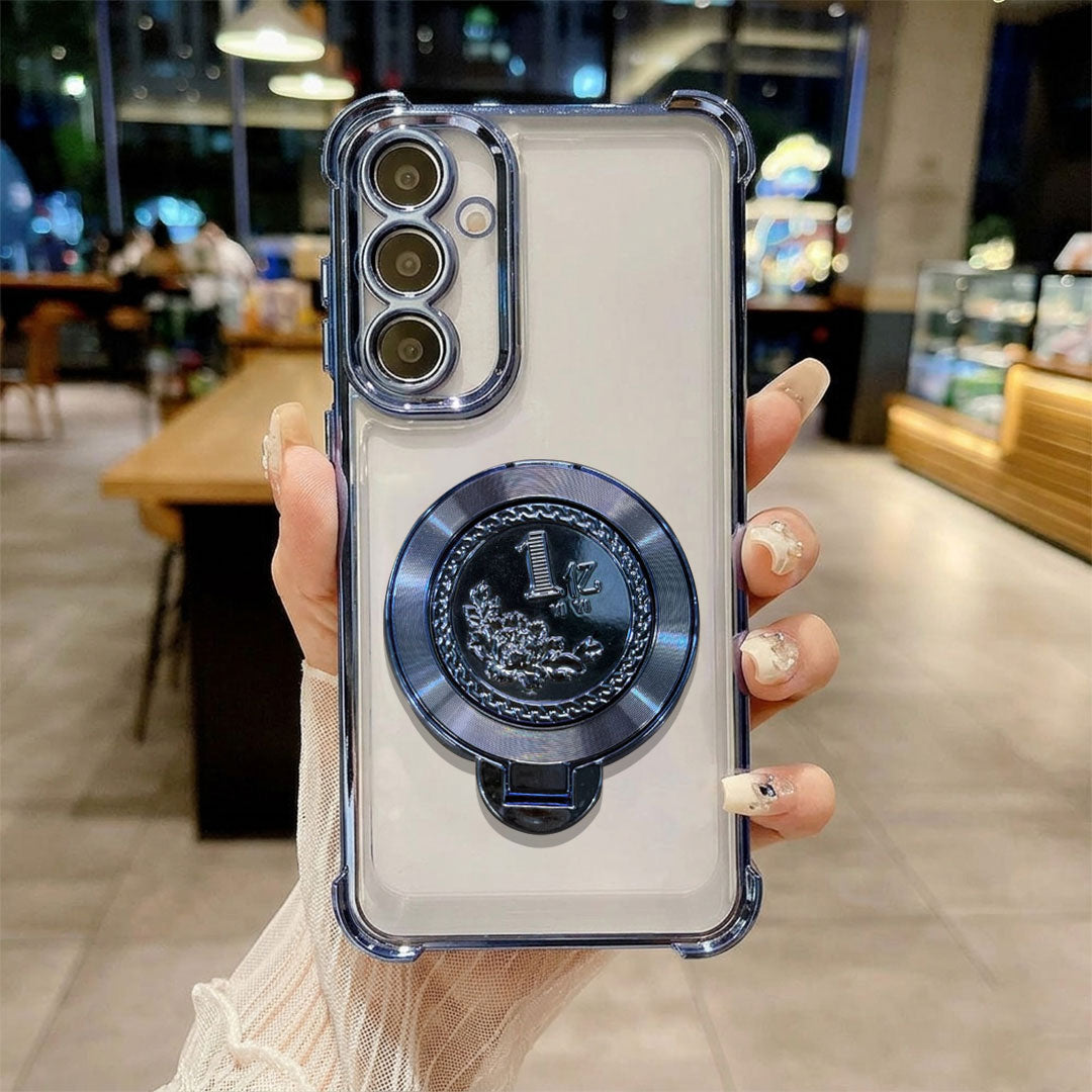 Samsung Galaxy A56 5G Premium Billion Wheel Rotating Shockproof Airbags Case