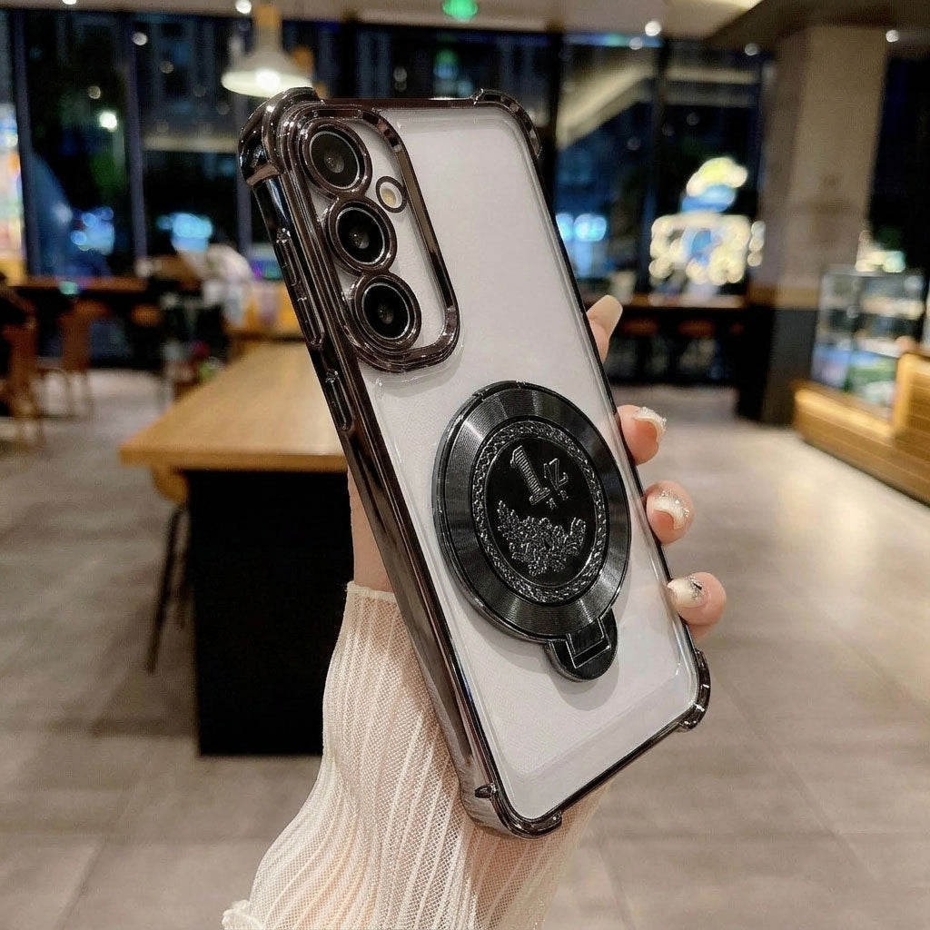 Samsung Galaxy A56 5G Premium Billion Wheel Rotating Shockproof Airbags Case